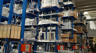 Cantilever racking system for light loads