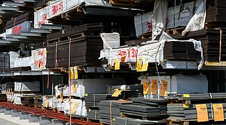 Cantilever racking system