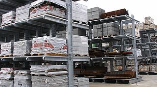 Cantilever racking system