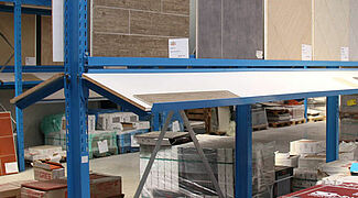 Cantilever racking system by OHRA