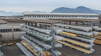 Cantilever racking system