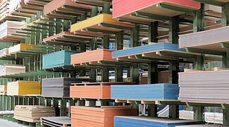 Cantilever racking system