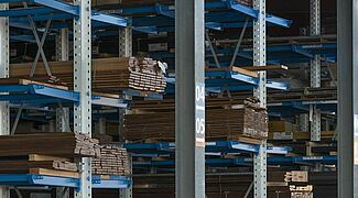 Cantilever racking for light loads