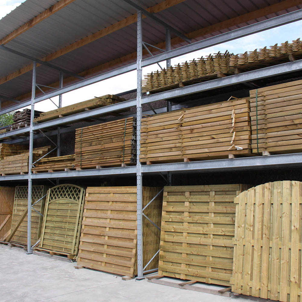 pallet racking system for DIY stores